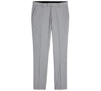 NEXT Uomini Pantaloni Eleganti Elasticizzati Grigio Chiaro W: 42 / L: 31