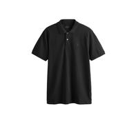 NEXT Uomini Polo in piqué a Maniche Corte con vestibilità Classica Nero 5XL