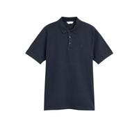 NEXT Uomini Polo in piqué a Maniche Corte - vestibilità Attillata Blu Navy S