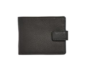 NEXT Uomini Signature - Portafogli spazioso in pelle Nero One size