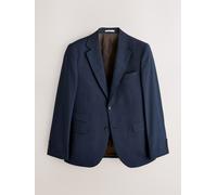 Next Vestibilità attillata / Slim A quadri Giacca 44l blu
