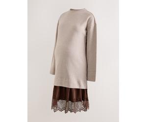 Next Vestito Maternità Lupetto 2-In-1 Naturale