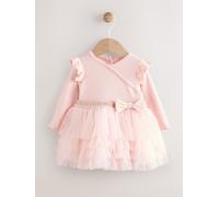 Next Vestito tutù a maniche lunghe per neonati (0mesi-2anni) 8692cm rosa