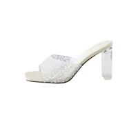 Next Zoccoletto 'Forever Comfort' argento / trasparente / bianco Donna Next 35,5xregular