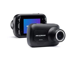 Nextbase 122 - Videocamera Dash DVR di registrazione HD 720p / 30 IPS, angolo di visione di 120°, GPS, SOS Emergency, compatibile con filtro polarizzante
