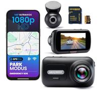 Nextbase® 322GW Dash cam Auto Fronte Retro | Modalità di Parcheggio 24/7 | Dashcam Auto 1K 1080p 60fps | Schermo Tattile da 2,5" Telecamera | Camera con Angolo di Visione di 140° | MicroSD da 64 GB