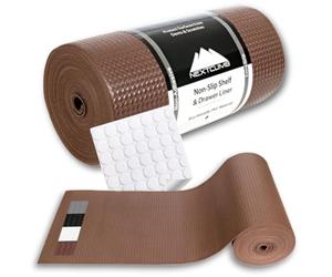 NextClimb Copertura per Ripiani, cassetti e pensili da Cucina, Rivestimento in Gomma Spesso e Impermeabile, Non Adesivo, per Frigorifero, Armadio, dispensa, Bagno, Cassetta degli Attrezzi