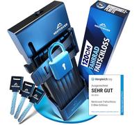 NEXTCOVER Lucchetto pieghevole per bicicletta FoldOne 120 cm - L'originale - con tecnologia SteelSecure e 3 chiavi, robusto lucchetto pieghevole per bicicletta, alta sicurezza con supporto