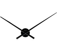 NeXtime 3118ZW orologio da parete grande HANDS, solo lancette, in alluminio, nero, ø 70 cm, 1 pezzo