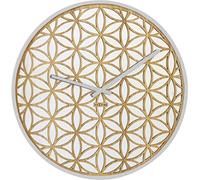 NeXtime 3194WI Bella Mirror Orologio da Parete, Bianco, 50 cm