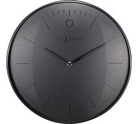 NeXtime 3235ZW Glamour Orologio da Parete, Nero, 40 cm