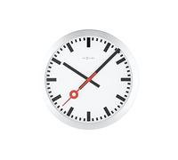 NeXtime 3998ST Station Stripe Index Orologio da Parete, Bianco, 19 cm