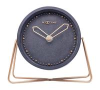 NEXTIME 5204ZW Cross Orologio da Tavolo, Nero, 15.5 x 17.5 cm