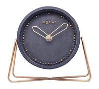 NEXTIME 5204ZW Cross Orologio da Tavolo, Nero, 15.5 x 17.5 cm