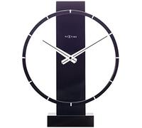 NeXtime 5226ZW Carl Table Orologio da Parete, Nero, 27 x 34 cm