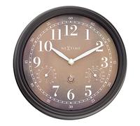 NexTime Orologio da parete, marrone, taglia unica