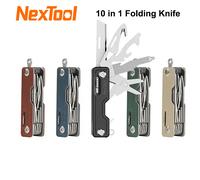 Nextool Coltello pieghevole 10 in 1 EDC Multi Tools Disimballaggio Coltello Forbici Cacciavite Pieghevole Attrezzi da esterno Sopravvivere Clip Taglierina affilata
