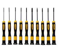 Nextool D1105-59 - Set di cacciaviti, 10 pezzi, Nero/Giallo