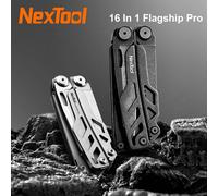 NXT NE0104 - Utensile multiuso Nextool flagship Pro, 16 in 1, argento