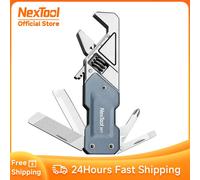 Nextool Strumenti di sopravvivenza multiutensile Gadget da campeggio all'aperto Mini strumenti Edc Chiave tascabile Coltello pieghevole multifunzione Apribottiglie