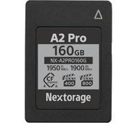 Nextorage 160GB CFexpress 4.0 Tipo A VPG 800 VPG 400 marca giapponese alpha camera compatibile Scheda di memoria A2PRO NX-A2PRO160G Max velocità di scrittura 1700MB/s Velocità massima di lettura