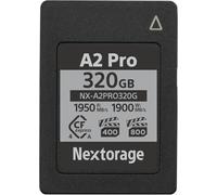 Nextorage 320GB CFexpress 4.0 Tipo A VPG 800 VPG 400 marca giapponese alpha camera compatibile Scheda di memoria A2PRO NX-A2PRO320G Max velocità di scrittura 1700MB/s Velocità massima di lettura