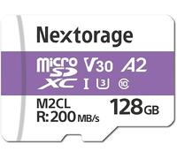 Nextorage Produttore giapponese UHS-I Micro SD Card 128 GB microSDXC A2 U3 V30 lettura fino a 200 MB/s Swtich Switch NX-M2CL128G Nexus Storage Micro SD Card