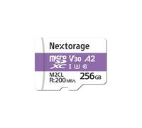 Nextorage Produttore giapponese UHS-I Micro SD Card 256 GB microSDXC A2 U3 V30 lettura fino a 200 MB/s Swtich Switch NX-M2CL256G Nexus Storage Micro SD Card