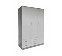 nextradeitalia 1 PZ ARMADIO SPACE 3 2C CEMENTO/BIANCO F.CM 120X52X190