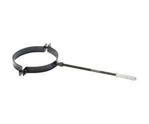 nextradeitalia 1 PZ COLLARE REGGITUBO PELLET NERO OPACO SAVE CM 8 + TASSELLO Mod.FERX.VIRXDALNRN