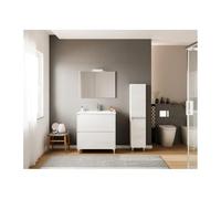 nextradeitalia 1 PZ COLONNA BAGNO LISBONA ROVERE BIANCO Mod.FERX.KPKGMJ