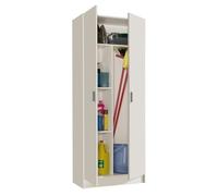 nextradeitalia 1 PZ KIT ARMADIO 2 ANTE 3 RIPIANI MULTIUSO 73X37XH180 CM