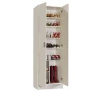 nextradeitalia 1 PZ KIT ARMADIO 2 ANTE 7 RIPIANI MULTIUSO 59X37XH180 CM