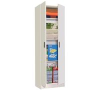 nextradeitalia 1 PZ KIT ARMADIO 2ANTE/3RIPIANI MULTIUSO CM.59X37X180H Mod.FERX.PPCGF