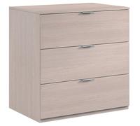 nextradeitalia 1 PZ KIT CASSETTONE 3 CASSETTI 80X38X77 ROVERE CHIARO