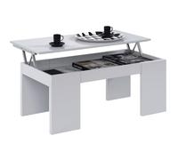nextradeitalia 1 PZ KIT TAVOLO CAFF ELEVABILE 43X100X50H BIANCO LUCIDO Mod.FERX.LLRWW