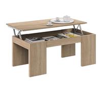 nextradeitalia 1 PZ KIT TAVOLO CAFF ELEVABILE 43X100X50H ROVERE CANADESE Mod.FERX.PPHOP