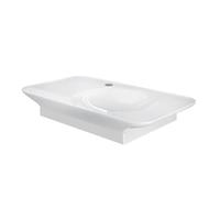 nextradeitalia 1 PZ LAVABO SOSPESO Valet da 92 CM RIPIANO A SX Bianco Opaco MOD.FERX.DIAEWX-JENE-BM