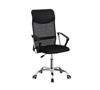 nextradeitalia 1 PZ POLTRONA DIREZIONALE A GAS C/BRACCIOLI CLASSY NERO Mod.FERX.ANLIIL