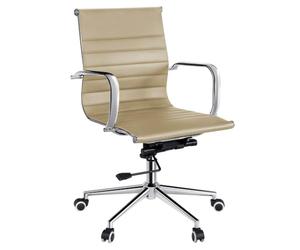 nextradeitalia 1 PZ POLTRONA DIREZIONALE MOD.HW61982BE COLORE BEIGE Mod.FERX.LWDAT
