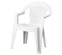 nextradeitalia 1 PZ POLTRONA RESINA ANTISCIVOLO BIANCA