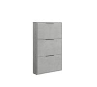 nextradeitalia 1 PZ SCARPIERA 3 RIBALTE SLIM CM. 65X15X105 H CEMENTO