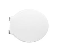 nextradeitalia 1 PZ Sedile WC per Globo Vaso Bowl 50 Forma 2 Bianco - Cerniere C espansione MOD.FERX.DIAEEE-XXGBC-DD