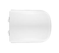 nextradeitalia 1 PZ Sedile WC per Globo Vaso Stone 52 Forma 8 Bianco - Cerniere C espansion MOD.FERX.DIAEEE-XXGSO-DD