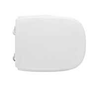 nextradeitalia 1 PZ Sedile WC per GSI Vaso Savoy Forma 3 Bianco - Cerniere A Passanti MOD.FERX.DIAEEE-XXGSA-TT