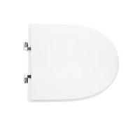 nextradeitalia 1 PZ Sedile WC per Pozzi GINORI Vaso Fast RIMFREE Forma 4 Bianco Cerniere C espansione MOD.FERX.DIAEEE-XXPFR-DD