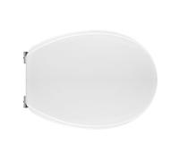 nextradeitalia 1 PZ Sedile WC per Pozzi GINORI Vaso Piemonte Forma 1 Bianco - Cerniere A Passanti MOD.FERX.DIAEEE-XXPPM-BTT