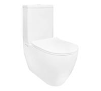 nextradeitalia 1 PZ Vaso MONOBLOCCO Greta Filo Muro Rimless C/Cassetta Bianco MOD.FERX.DIAEWE-GRRIE
