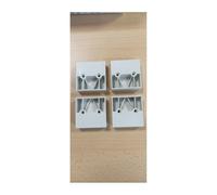 nextradeitalia 1CONFEZION ZZ-PIEDI X ARMADIO MULTIUSO CON SPECCHIO 1C+6R CM.72X37X195 B/CO CEMENTO Mod.FERX.KBGMHB