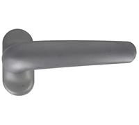 nextradeitalia 1COPPIA MANIGLIA PER INFISSI IN ALLUMINIO SILVER